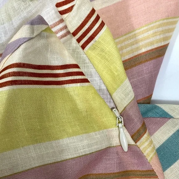 *SOLD* Zimmermann Halliday Stripe Bias Cut Long Sleeve Linen Maxi Dress US 8 NWT - Picture 15 of 15